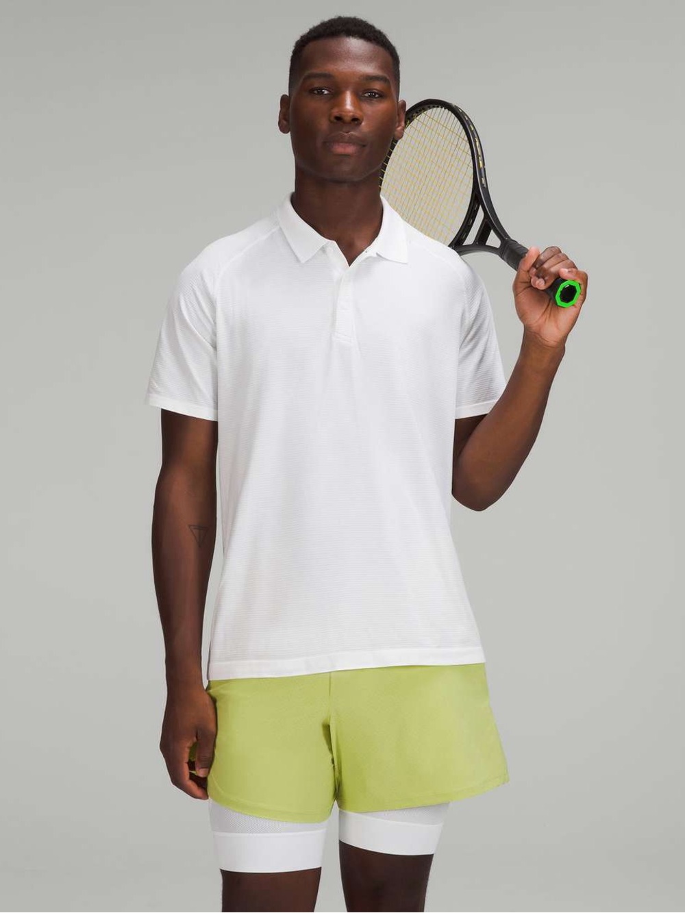 Lululemon Mens Vented Tennis Shorts Size XXL Style# M7AZ1S